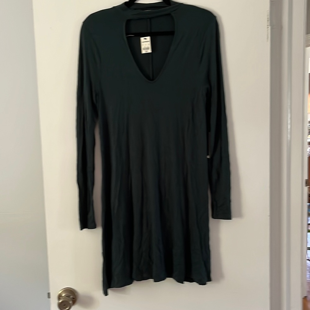 Express Dark Green Dress